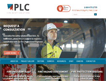 Tablet Screenshot of plcfire.com